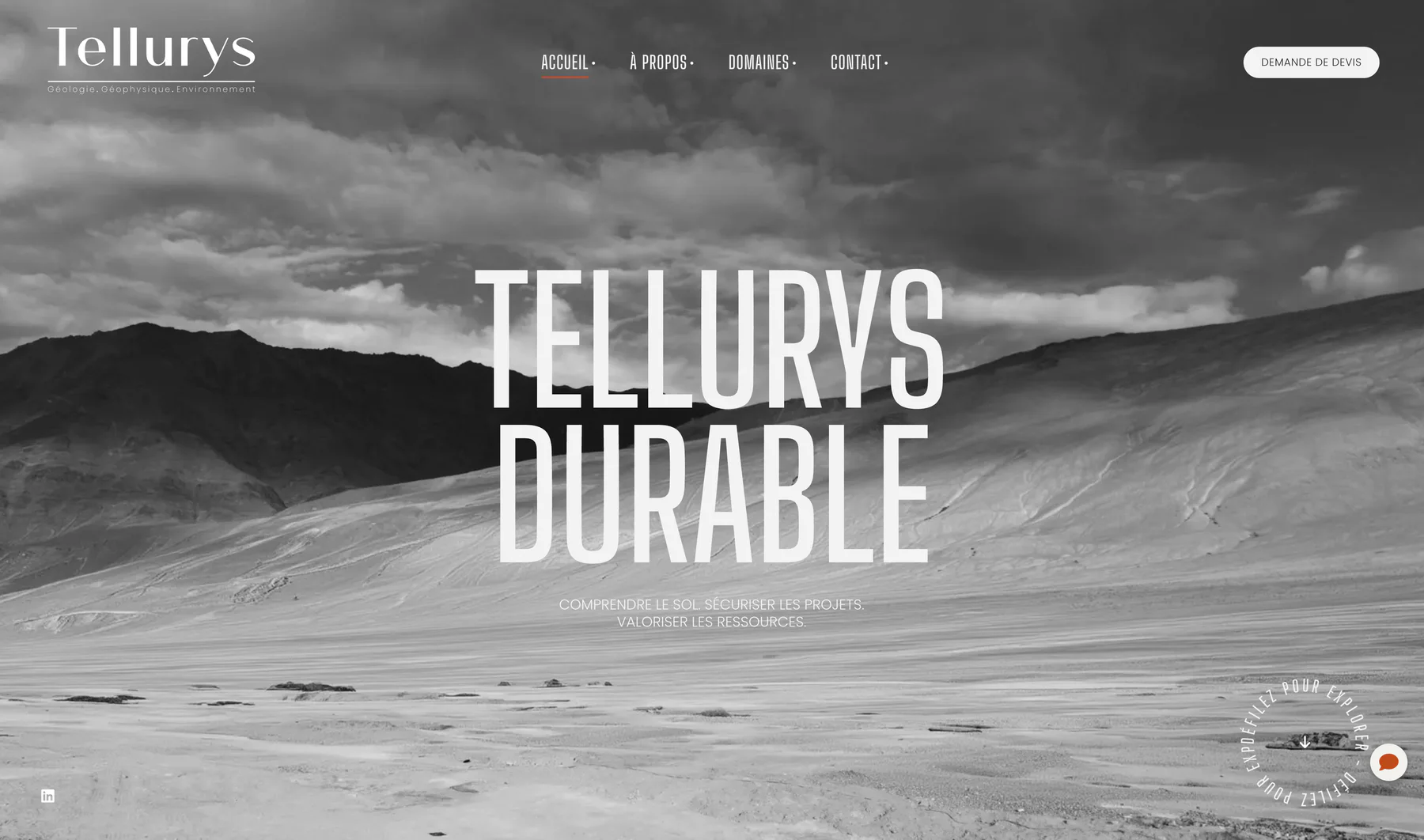 Tellurys — création web